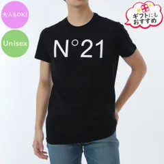 新品　N21 Kids ヌメロヴェントゥーノ キッズ  N21173 N0153 0N900 半袖 ロゴTシャツ 大人もOKのサムネイル