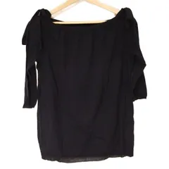 Drawer(ドゥロワー) 七分袖カットソー レディース - ダークネイビー クルーネック