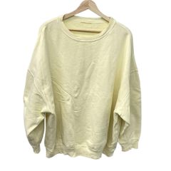 DEUXIEME CLASSE(ドゥーズィエム) トレーナー レディース美品 - ライトイエロー 長袖