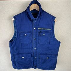 JOHNBULL ジョンブル ミリタリーベスト ネイビー Freeサイズ | Mercari