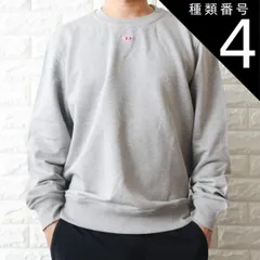 種類4:グレー/L 【並行輸入品】ディーゼル スウェットシャツ トレーナー メンズ ミニマルD ロゴ ホワイト グレー DIESEL A04075 0BAWT