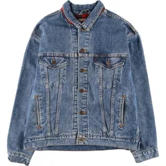 古着 90年代 リーバイス Levi's 70427-4891 デニムジャケット Gジャン USA製 メンズXL相当 ヴィンテージ/eaa513240