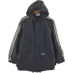 古着 80~90年代 アディダス adidas バックロゴ ナイロンパーカー メンズS相当 ヴィンテージ/eaa514853