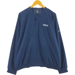 古着 00年代 ナイキ NIKE GOLF ゴルフ ハーフスナップ ウォームアッププルオーバー メンズXL相当/eaa514355