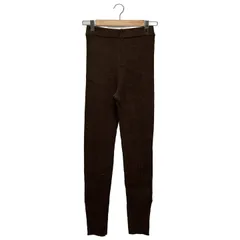 JOURNAL STANDARD relume (ジャーナルスタンダードレリューム) ▲ ③ リブニットパンツ レディース ブラウン ONE SIZE