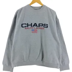 古着 ラルフローレン Ralph Lauren CHAPS チャップス ロゴスウェットシャツ トレーナー メンズXL相当 ヴィンテージ/eaa523717