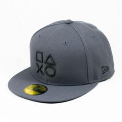 【ニューエラ正規品】ニューエラ New Era® NEW ERA® 帽子 キャップ 59FIFTY PlayStation シェイプス ロゴ ダークグラファイト(商品番号:14693449)