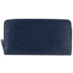 【在庫一掃】 ルイ・ヴィトン Louis Vuitton ジッピー ウォレット ラウンドファスナー 長財布 エピ アンディゴブルー M61873 メンズ 【中古】