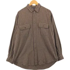 古着 ラルフローレン Ralph Lauren POLO by Ralph Lauren WHITFIELD 長袖 フランネルチェックシャツ メンズL相当/eaa548581