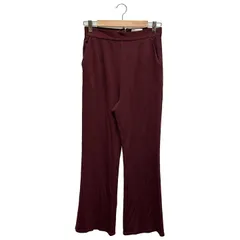 BONUM (ボナム) ▲ ③ mihonojiriジャージ―フレアパンツ レディース ワイン 2