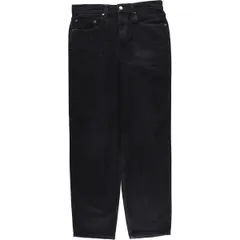 古着 00年代 リーバイス Levi's 550 RELAXED FIT ブラックデニム テーパードデニムパンツ メンズw34相当/eaa562924