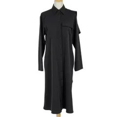 【在庫一掃】 メゾン マルジェラ Maison Margiela エムエム6 ロング コート ステンカラー MM6 アウター その他コート ポリエステル ポリウレタン ブラック レディース 【中古】のサムネイル