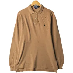 古着 ラルフローレン Ralph Lauren POLO by Ralph Lauren 長袖 ポロシャツ メンズM相当/eaa570777