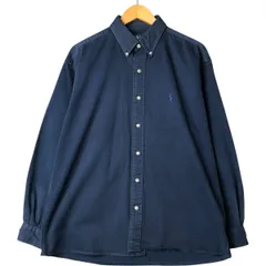 古着 ラルフローレン Ralph Lauren BLAKE 長袖 ボタンダウンシャツ メンズL相当/eaa573119