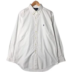 古着 ラルフローレン Ralph Lauren YARMOUTH 長袖 ボタンダウンシャツ メンズL相当/eaa573885