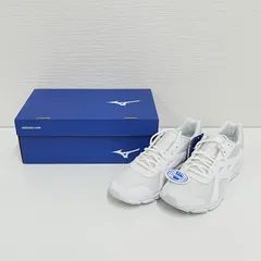 [NI] 未使用　maximizer　マキシマイザー 22　ランニング マルチシューズ　スニーカー　学生　通学靴　27cm　3E　ワイド　WIDE　ホワイト　白　MIZUNO　ミズノ　タグ付き　箱あり