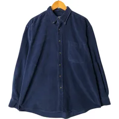 古着 エディーバウアー Eddie Bauer 長袖 ボタンダウン コーデュロイシャツ メンズL相当/eaa584510