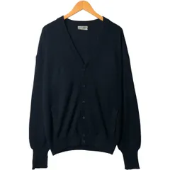 古着 80年代 ラコステ LACOSTE CHEMISE アクリルニットカーディガン スペイン製 メンズL相当 ヴィンテージ/eaa583426