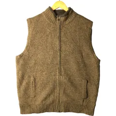 古着 90~00年代 エルエルビーン L.L.Bean 前開き ウールニットベスト メンズL相当 ヴィンテージ/eaa592095