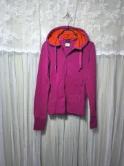 ナイキ DRI-FIT ピンク フード ジップアップ