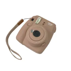 186001 動作未確認 FUJIFILM フジフィルム 現状品 instax mini8+ チェキ 本体のみ ココア