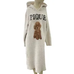 186005 gelato pique ジェラートピケ トイプードル ジャガードワンピース