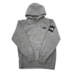 186005 THE NORTH FACE ザ・ノースフェイス スクエアロゴフーディー パーカー Mサイズ NT61835  グレー