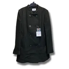 【新品タグ付】ユニクロ × イネス ウール混ノーカラーコート オリーブ M 完売品