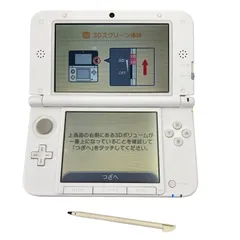 186000 動作確認済み Nintendo 任天堂 ニンテンドウ 3DSLL SPR-001  ピンク ホワイト 初期化済み タッチペン付き 本体