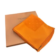 186005 LOUIS VUITTON ルイ・ヴィトン スカーフ オレンジ