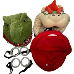 186000 現状品 USJ キャラクター被り物 5点まとめ売り