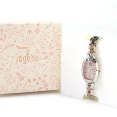 WL25194 美品 SEIKO セイコー ALBA アルバ ソーラー 腕時計 稼動品 V117-KGT0 シルバー×ゴールド ピンク文字盤