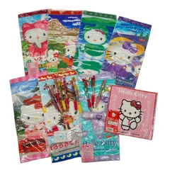 186001 SANRIO サンリオ ハローキティ ご当地 タオル シャーペン 限定 未開封品あり 18点まとめ売り