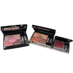 186005 現状品 Dior ディオール アイシャドウ　まとめ ブラック レディース 3点まとめ売り