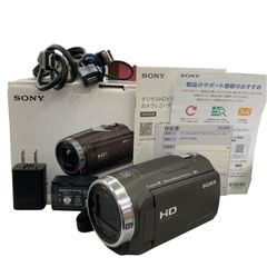 186000 動作確認済み SONY ソニー ビデオカメラレコーダー HDR-CX680 ブラウン HANDYCAM