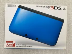 ◆ニンテンドー3DSLL本体 ブルー×ブラック　0012568604