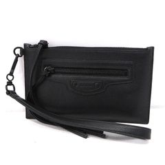 希少✨バレンシアガ クロコ型押し ネオクラシック 三つ折り財布 レザー