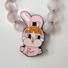 【大人気】クライベイビー×パワーパフガールズ スマホチャーム バニーブロッサム