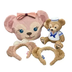 186000 現状品 Disney ディズニー ダッフィー シェリーメイ 4点まとめ売り