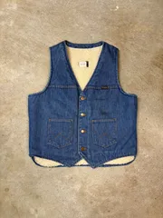 80's  Wrangler デニムボアベスト