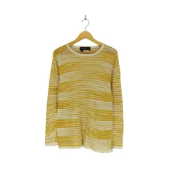 サルヴァトーレフェラガモ Salvatore Ferragamo リネンマルチボーダーニットカットソー メンズ import：M のサムネイル