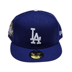 New Era 59FIFTY×NZMUコラボLAドジャースキャップブルー3/8 - メルカリ