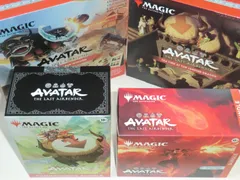 MTG 未開封 【Commander's Bundle】【Scene Box】【Bundle】 アバター 伝説の少年アン 英語 4種各1個セット