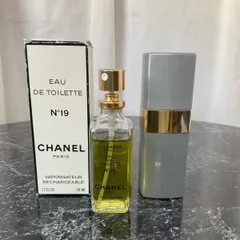 シャネル CHANEL N°19 VAPORISATEUR RECHARGEABLE 香水 50ml EAU DE TOILETTE 中古品
