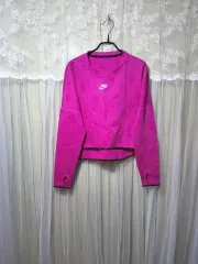 ナイキ エア レディース ラグラン型 クロップド 長袖 Tシャツ