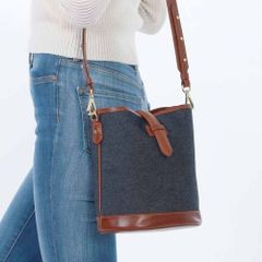 最終値下げ！【極美品 保存袋付】英国製BRADY ELLY 巾着ショルダー