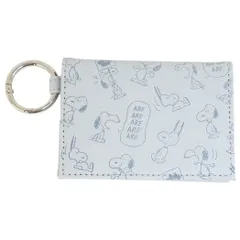 【メール便】スヌーピー 定期入れ 型押し2つ折りパスケース スヌーピー BL ピーナッツ マリモクラフト オープンパスケース ICカードケース キャラクター グッズ 