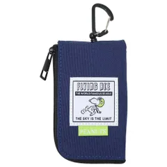 【メール便】スヌーピー キーケース＆定期入れ リール付きキーパスポーチ NV フライングエース ピーナッツ マリモクラフト キー＆パスポーチ ICカードケース 鍵ケース キャラクター グッズ 