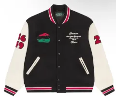 XXL デニムティアーズ スタジャン ジャケット