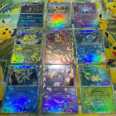 大人気　【早い者勝ち】テラスタルフェス収録ブイズモンスターボールミラー9種類コンプリート　イーブイ　ブラッキー　ニンフィア　サンダース　ブースタシャワーズ　グレイシア　エーフィ　リーフィア　ポケモンカード　ポケカ